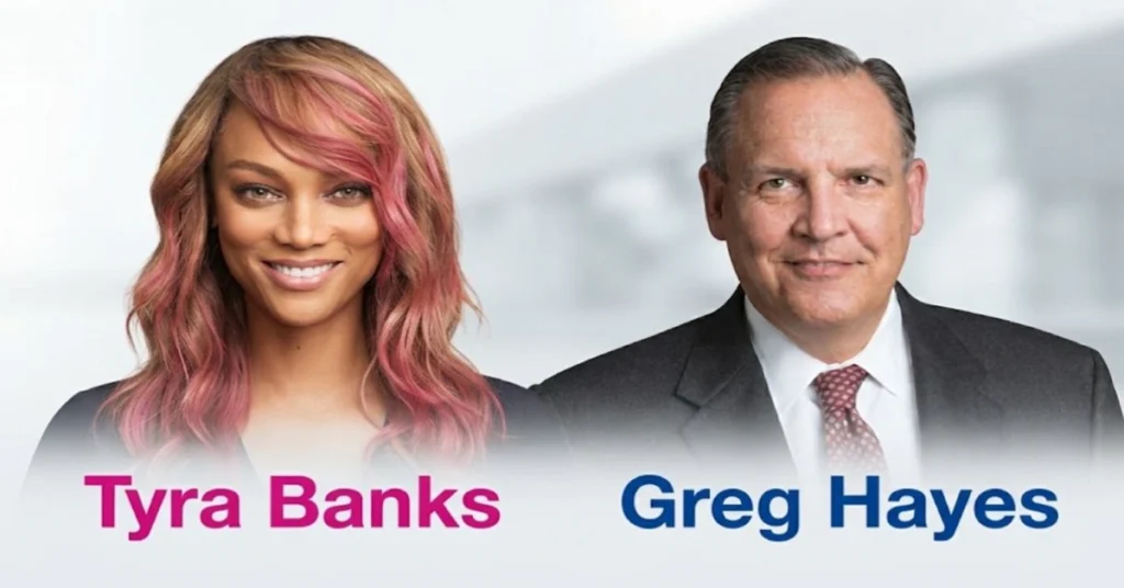 tyra banks and greg hayes